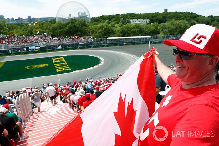 Un fan canadiense de Lance Stroll, Williams Racing