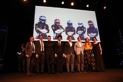 Piloti Porsche Scholarship Programme: Daniele Cazzaniga, Francesca Linossi, Gianmarco Quaresmini, Riccardo Pera e Alessio Rovera