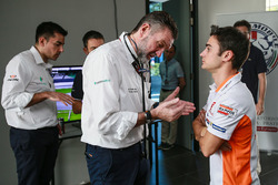 Dani Pedrosa, Repsol Honda Team, Dr Angel Charte, Medical Director MotoGP