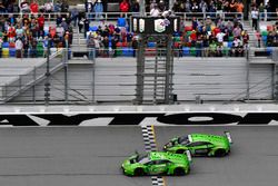 #11 GRT Grasser Racing Team Lamborghini Huracan GT3, GTD: Rolf Ineichen, Mirko Bortolotti, Franck Pe