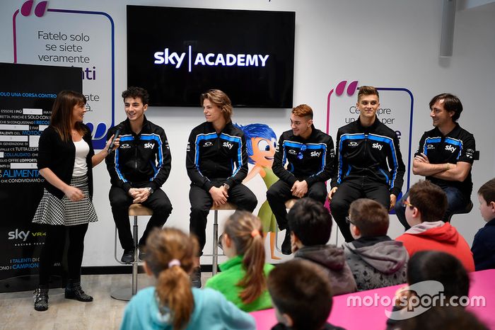 Presentación Sky Racing Team VR46