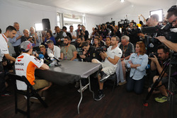 Marc Marquez, Repsol Honda Team, avec les médias