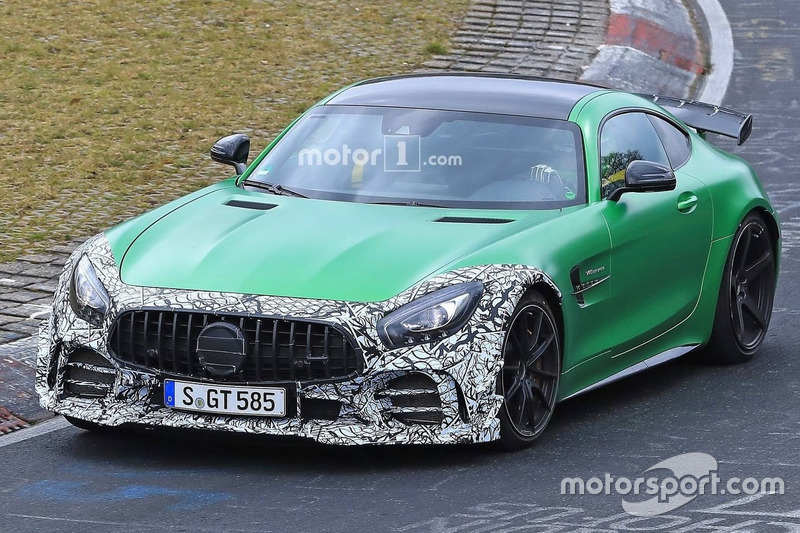 2019 Mercedes AMG GT R facelift (шпигунське фото)