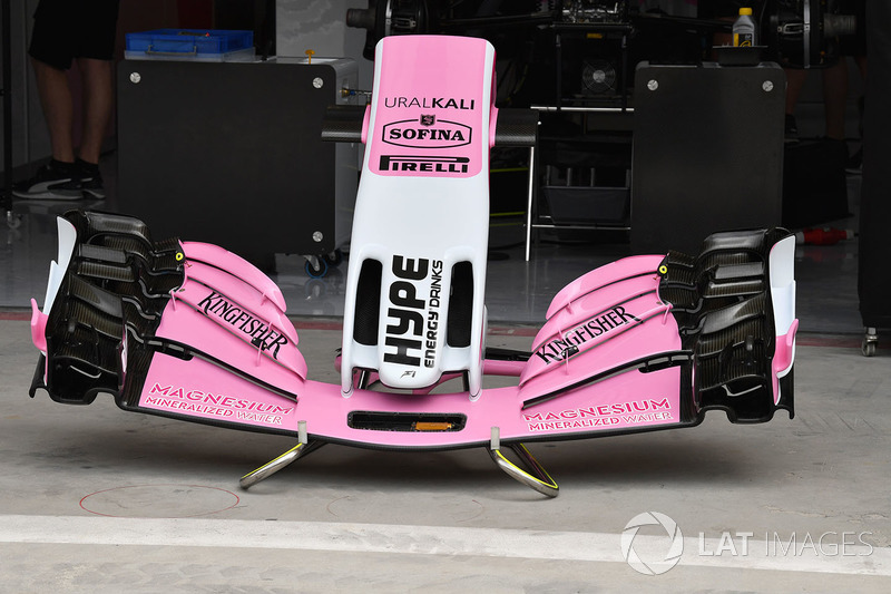 Force India VJM11 nariz y ala delantera