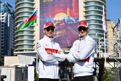 Charles Leclerc, Sauber and Marcus Ericsson, Sauber