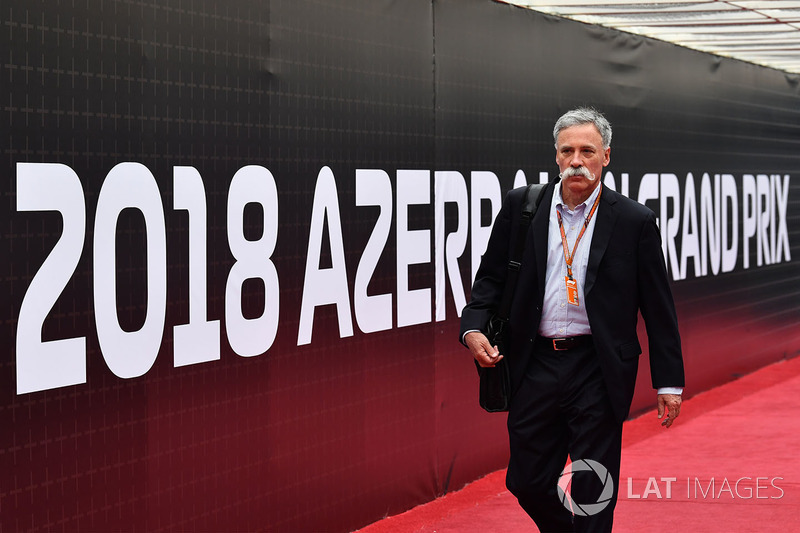 Chase Carey, presidente de la Fórmula 1