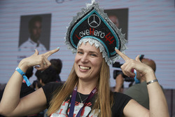 A fan of Lewis Hamilton, Mercedes AMG F1