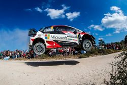 Ott Tanak, Martin Järveoja, Toyota Yaris WRC, Toyota Gazoo Racing