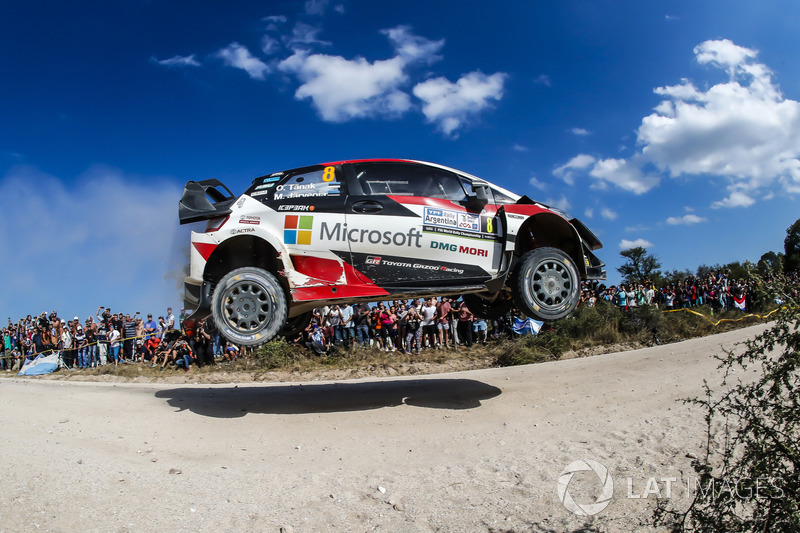 Ott Tanak, Martin Järveoja, Toyota Yaris WRC, Toyota Gazoo Racing