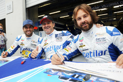 #47 Cetilar Villorba Corse Dallara P217 - Gibson: Roberto Lacorte, Giorgio Sernagiotto, Felipe Nasr