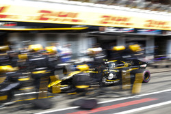 Carlos Sainz Jr., Renault Sport F1 Team R.S. 18, sur la grille