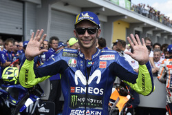 Second place Valentino Rossi, Yamaha Factory Racing