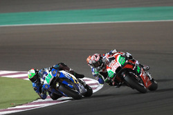 Franco Morbidelli, Estrella Galicia 0,0 Marc VDS, Aleix Espargaro, Aprilia Racing Team Gresini