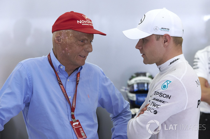 Niki Lauda: "Acho que poderíamos ter conseguido, e porque Vettel só recebeu cinco segundos por esse enorme erro que eu realmente não entendo. Foi muito pouco.”