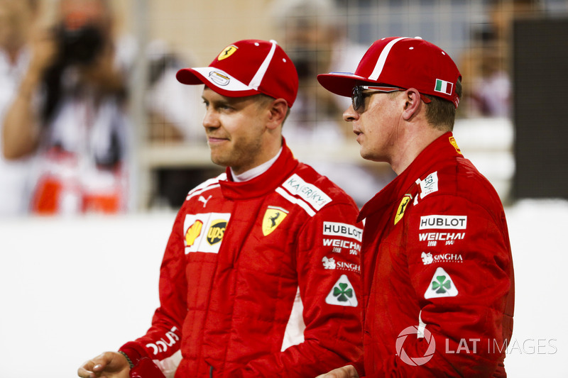 Sebastian Vettel, Ferrari, Kimi Raikkonen, Ferrari
