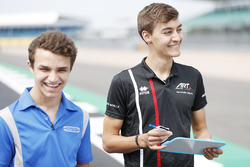 Lando Norris, Carlin et George Russell, ART Grand Prix