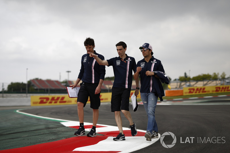 Pályabejárás - F1 2018 - Barcelona - csütörtök