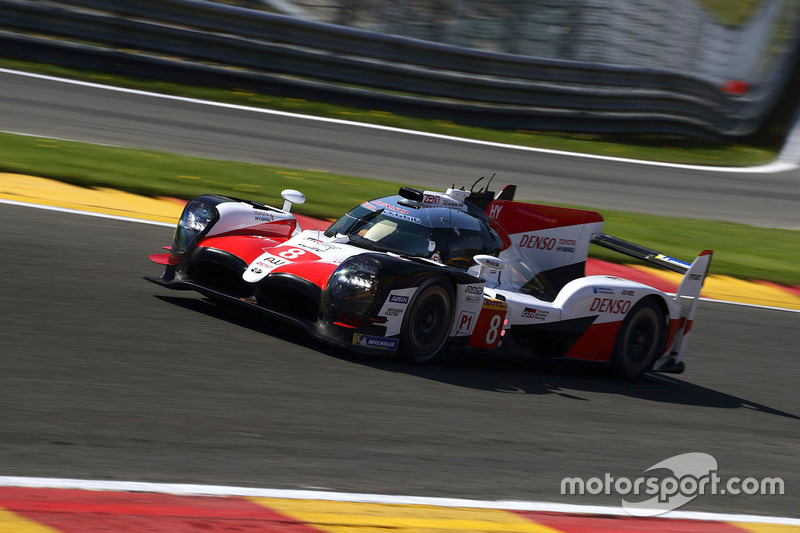 #8 Toyota Gazoo Racing Toyota TS050: Sébastien Buemi, Kazuki Nakajima, Fernando Alonso