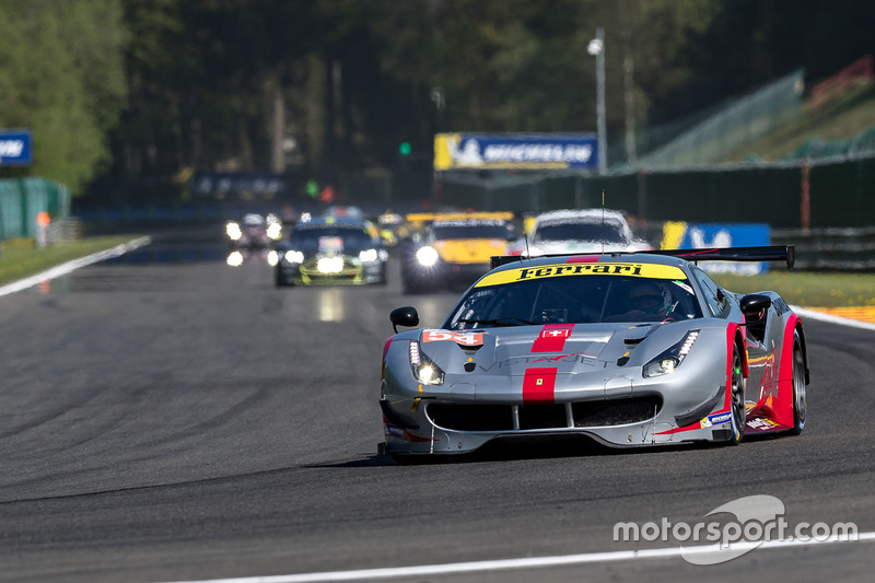#54 Spirit of Race Ferrari 488 GTE: Thomas Flohr, Francesco Castellacci, Giancarlo Fisichella