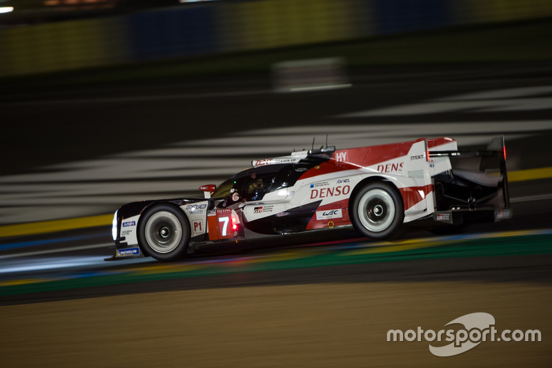 #7 Toyota Gazoo Racing Toyota TS050: Mike Conway, Kamui Kobayashi, Jose Maria Lopez