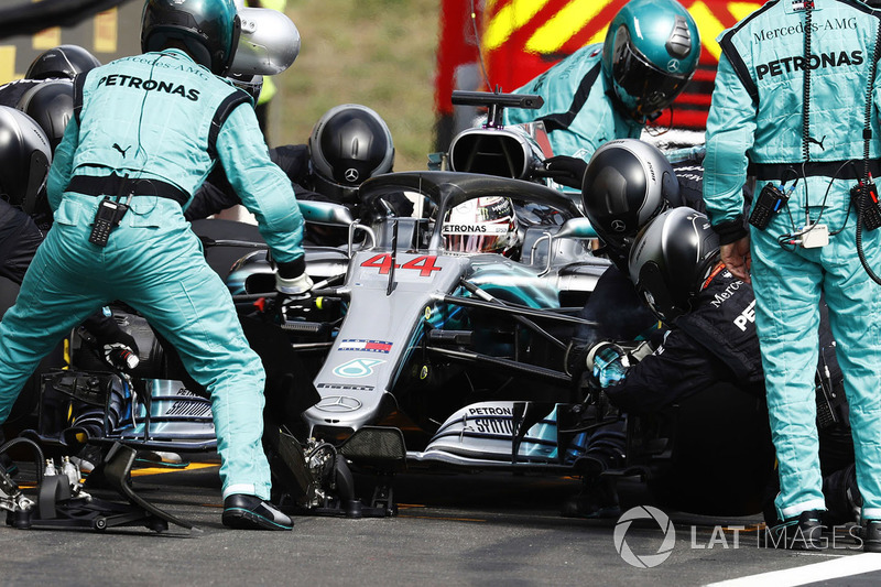 Пит-стоп: Льюис Хэмилтон, Mercedes AMG F1 W09