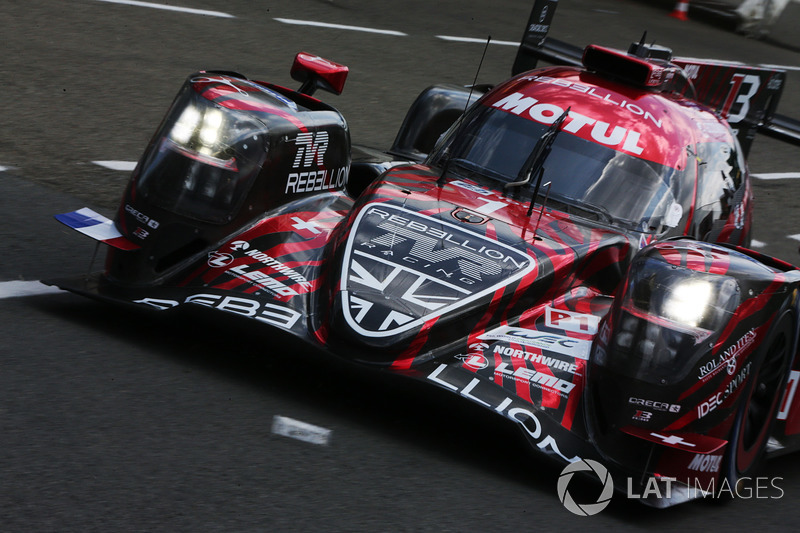 #1 Rebellion Racing Rebellion R-13: Andre Lotterer, Neel Jani, Bruno Senna