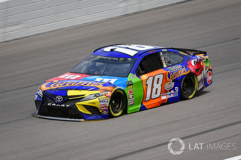 3. Kyle Busch, Joe Gibbs Racing, Toyota Camry M&M's Caramel