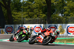 Chaz Davies, Aruba.it Racing-Ducati SBK Team, Jonathan Rea, Kawasaki Racing