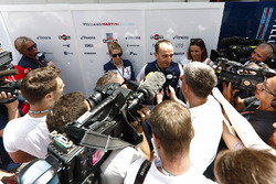 Robert Kubica, Williams Martini Racing, holds a Press Conference
