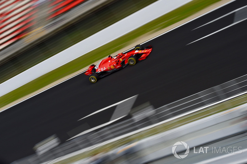 Sebastian Vettel foi o mais rápido do dia, com 1min19s673