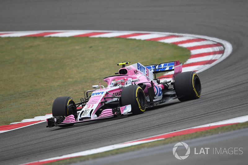 12. Эстебан Окон, Sahara Force India F1 VJM11