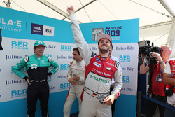 Daniel Abt, Audi Sport ABT Schaeffler, festeggia la pole position