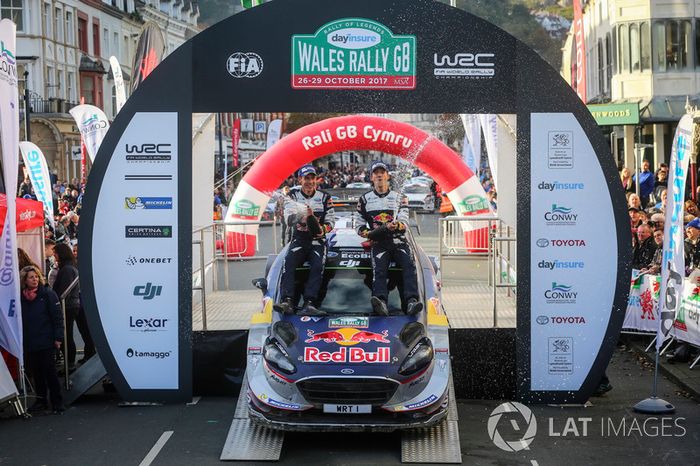 Campeón del mundo Sébastien Ogier, Julien Ingrassia, Ford Fiesta WRC, M-Sport