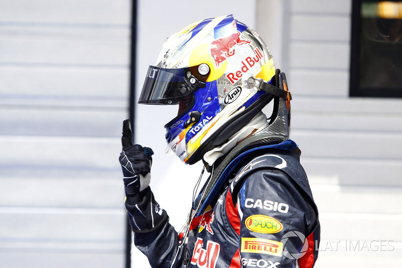 Pole de Sebastian Vettel, Red Bull Racing