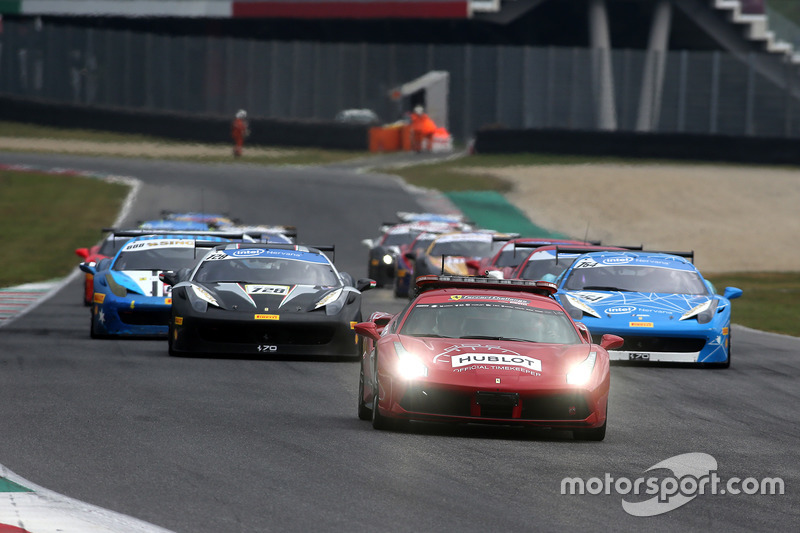 Giro di formazione Finale Mondiale Ferrari 458