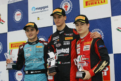 Podio Rookie gara 2, Leonardo Lorandi (Baithech Srl ,Tatuus F.4 T014 Abarth #11), Giorgio Carrara (J