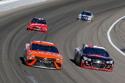 Daniel Suarez, Joe Gibbs Racing Toyota and Austin Dillon, Richard Childress Racing Chevrolet