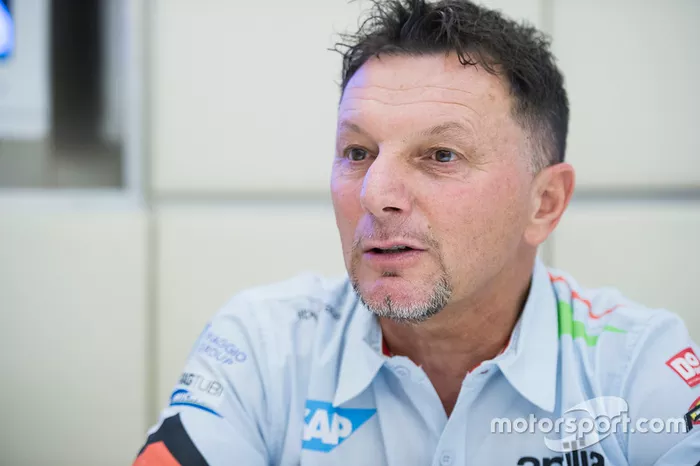 Fausto Gresini, Aprilia Gresini Racing Team director del equipo