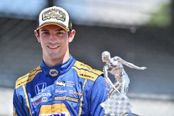 Race winner Alexander Rossi, Herta - Andretti Autosport Honda