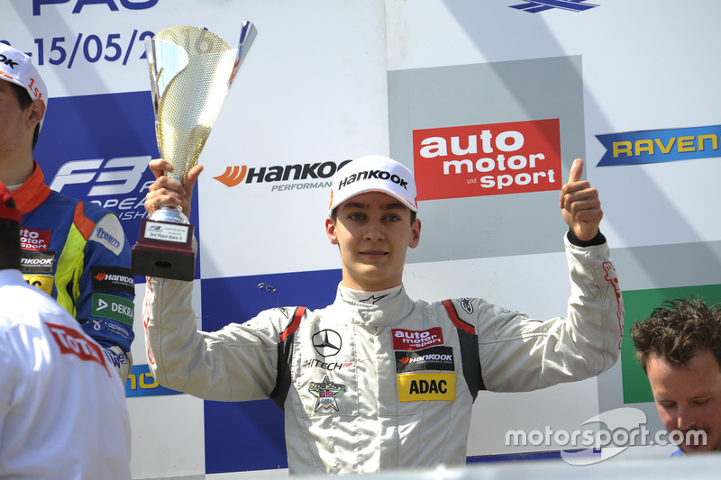 George Russell, HitechGP Dallara F312  Mercedes-Benz