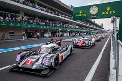 Les LMP1 en ligne avant les qualifications