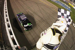 Denny Hamlin, Joe Gibbs Racing Toyota takes the win