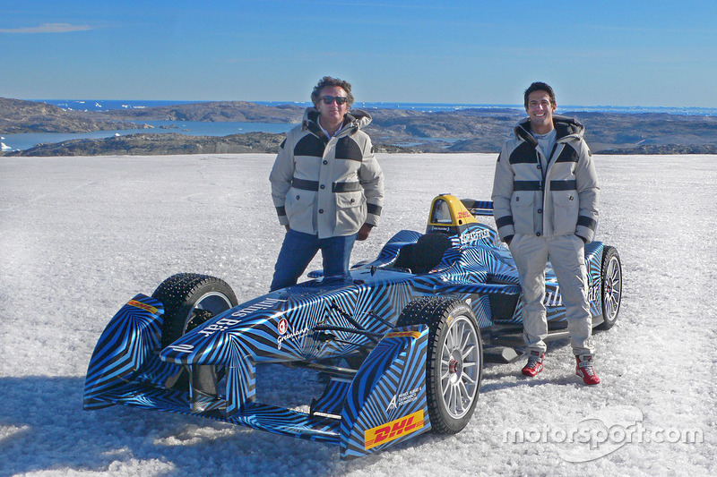 Lucas di Grassi ve Alejandro Agag, Formula E CEO