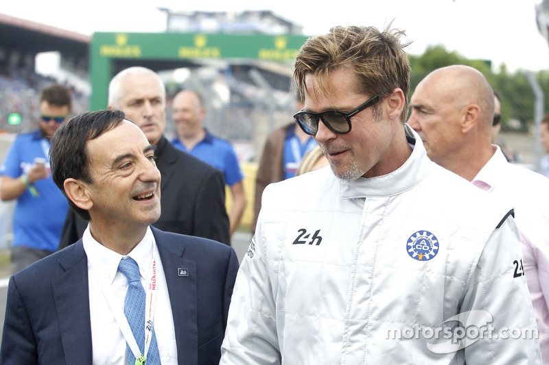 Brad Pitt y Pierre Fillon, Presidente de la ACO