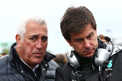 Toto Wolff, Mercedes AMG F1 Shareholder and Executive Director, on the grid