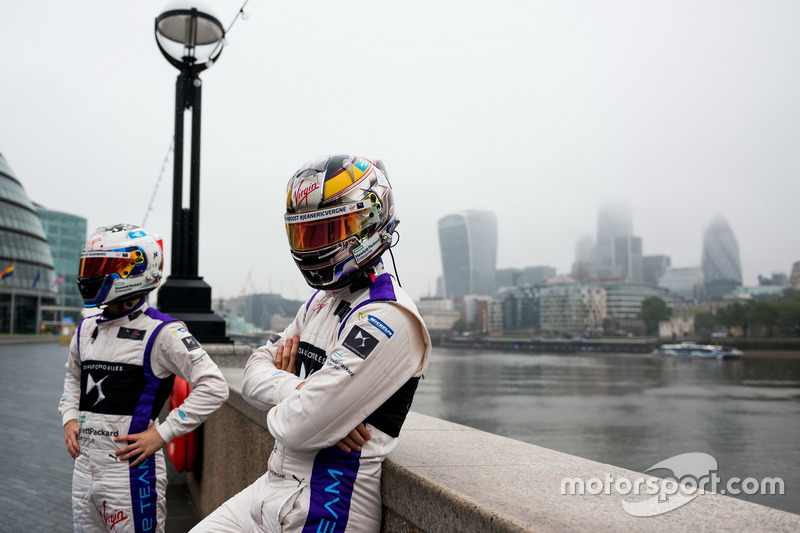 Jean-Eric Vergne and Sam Bird, DS Virgin Racing