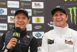 Press Conference: Mattias Ekström, EKS RX; Petter Solberg, Petter Solberg World RX Team