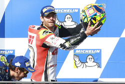 Podium : le vainqueur Cal Crutchlow, Team LCR Honda