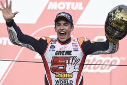 Podium: race winner Marc Marquez, Repsol Honda Team