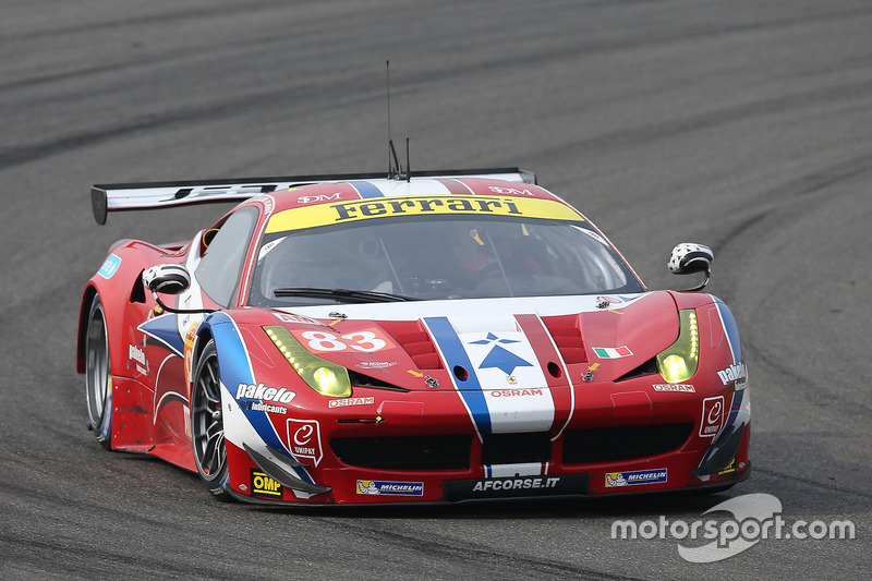 #83 AF Corse Ferrari 458 Italia: Francois Perrodo, Emmanuel Collard, Rui Aguas